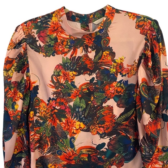 H&M Colorful Floral Blouse - Picture 4 of 11